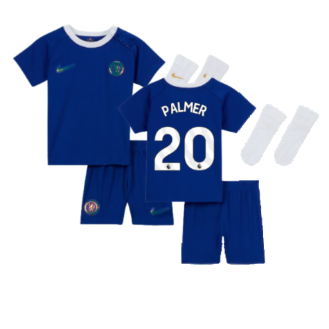 Kids & Junior Chelsea Cole Palmer 20 Home Soccer Jersey 2023/24
