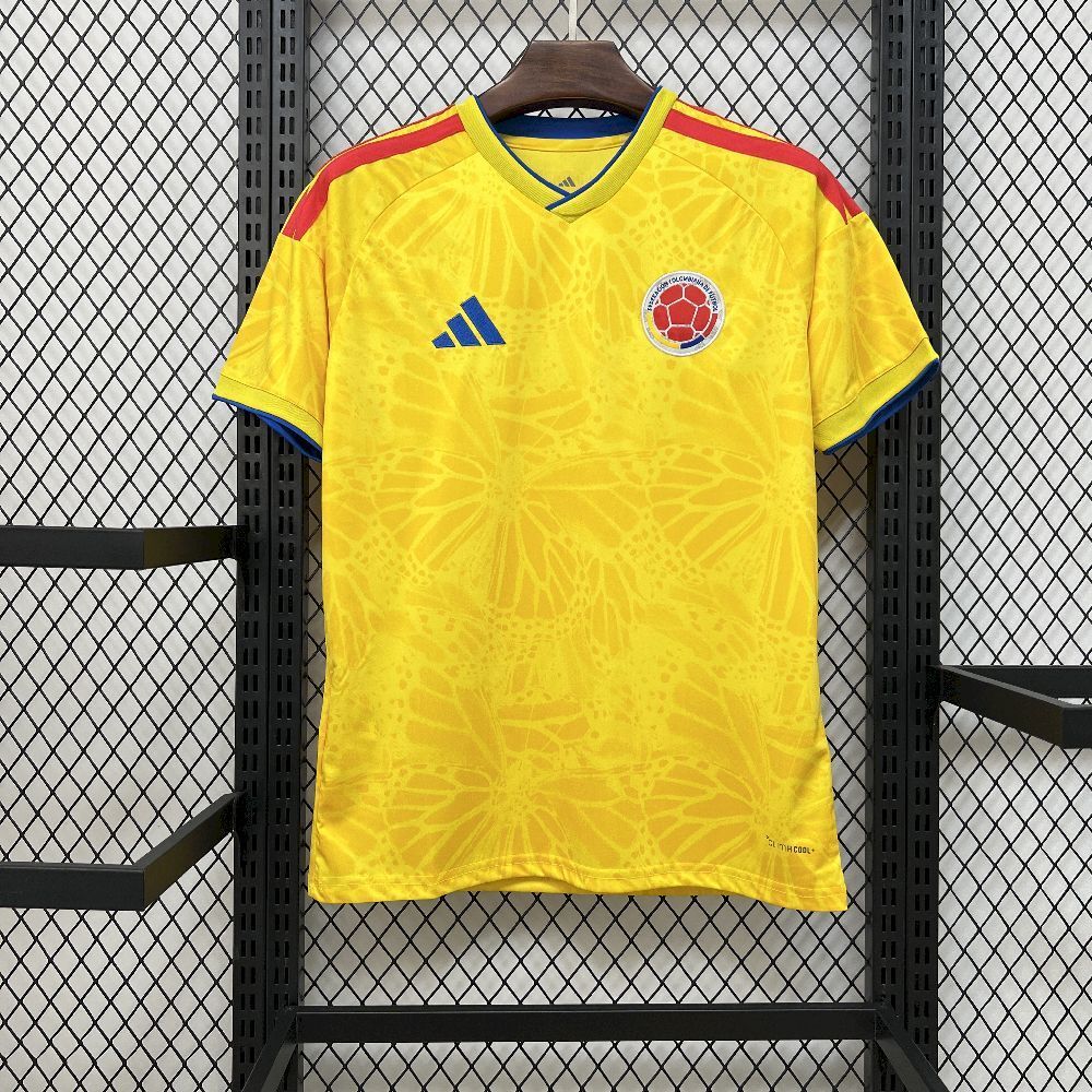 Colombia Luis Suárez 19 Home Soccer Jersey World Cup 2026
