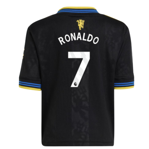 Manchester United Cristiano Ronaldo 7 Kids Third Soccer Jersey 2025-2026