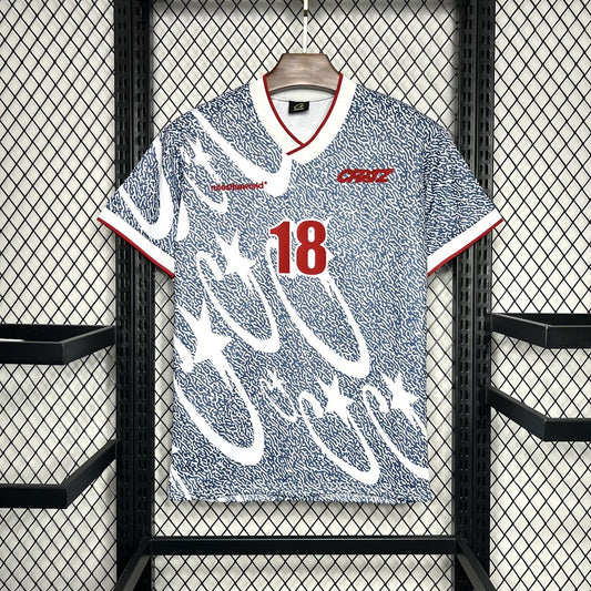 USA Away Corteiz Retro Vintage Soccer Jersey 1994
