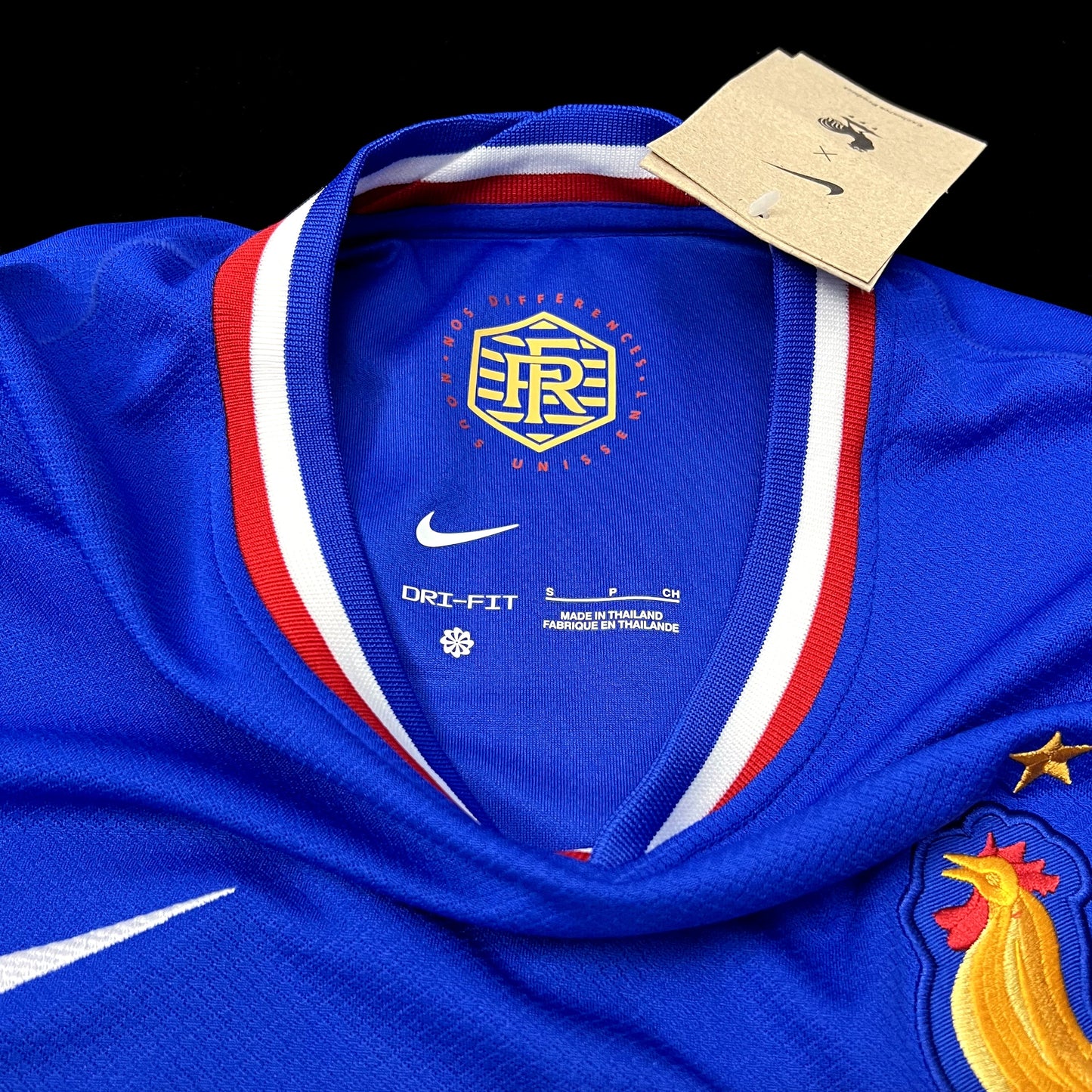 France Jonathan Clauss 3 Home Soccer Jersey Euro 2024