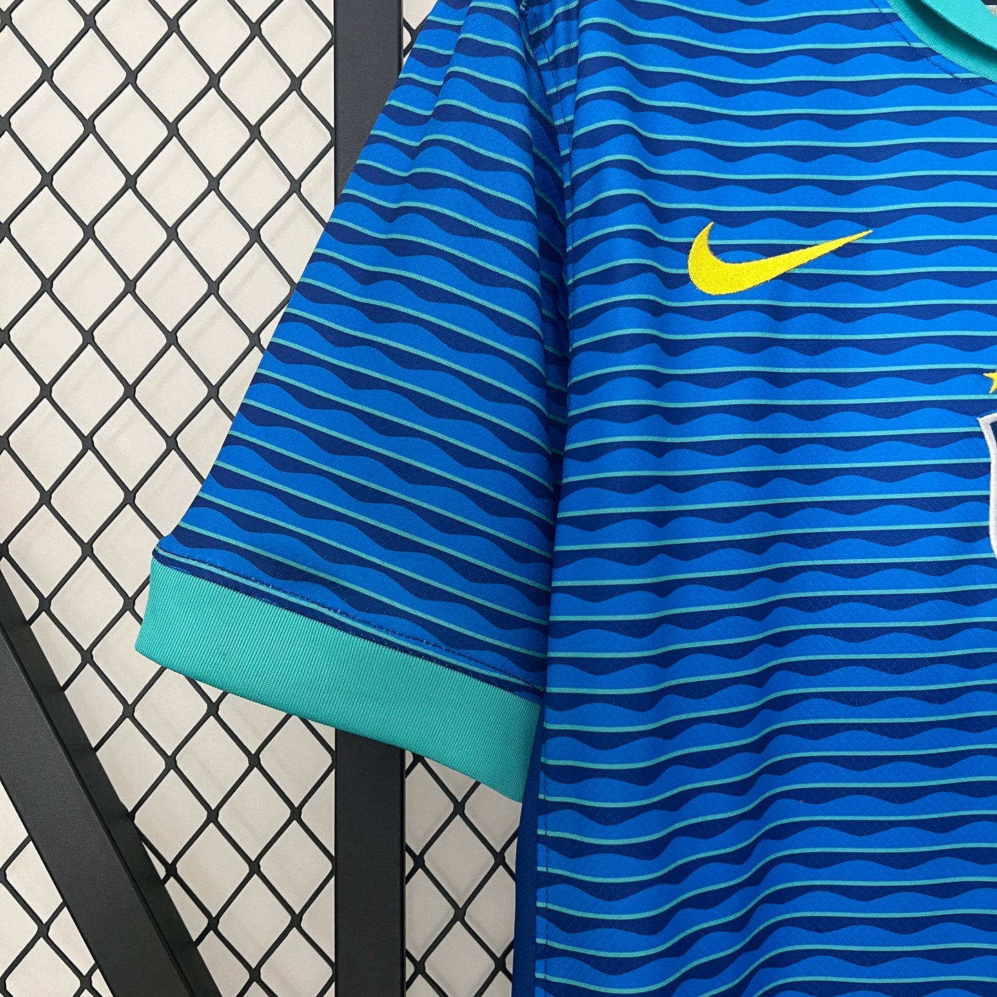 Brazil Gabriel Martinelli 7 Away Soccer Jersey 2024/25