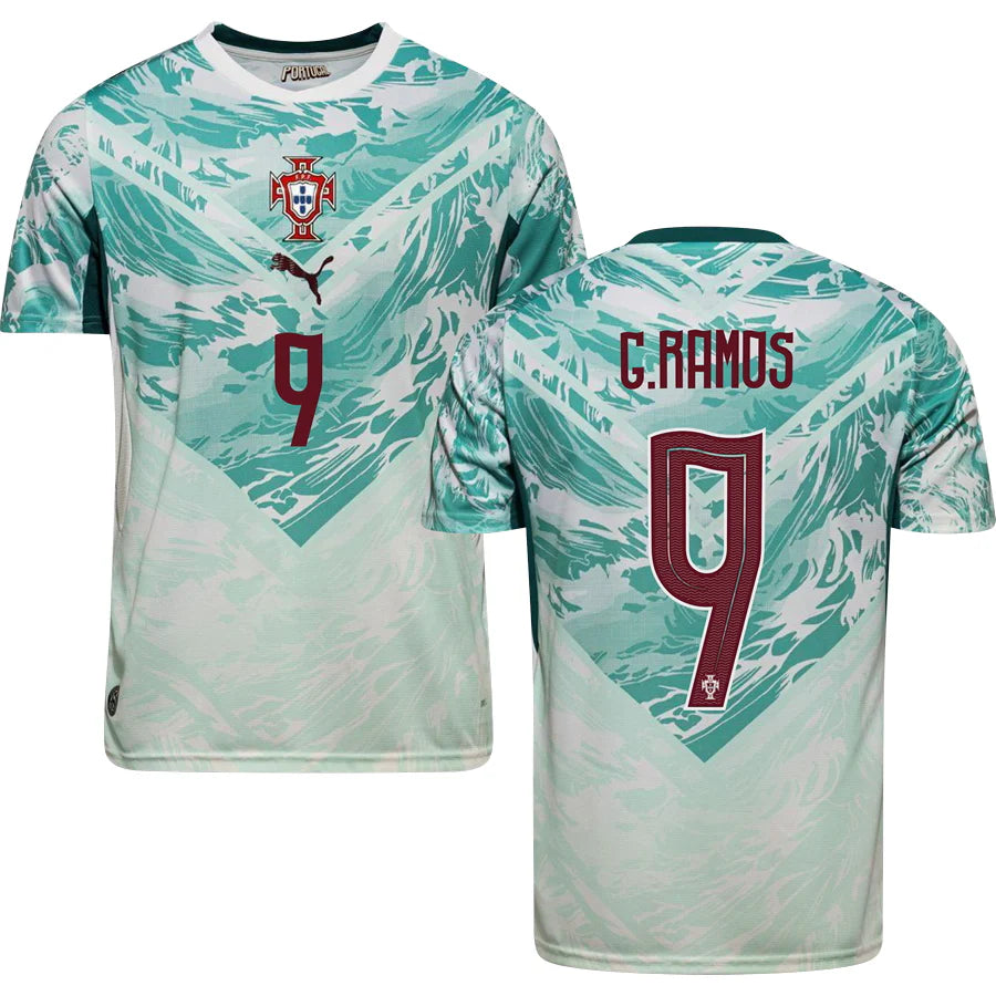 Portugal Gonçalo Ramos 9 Away Soccer Jersey World Cup 2026