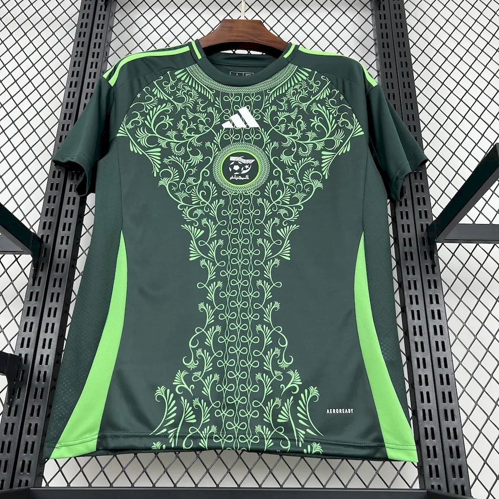 Algeria Away Soccer Jersey 2024/25 - Green