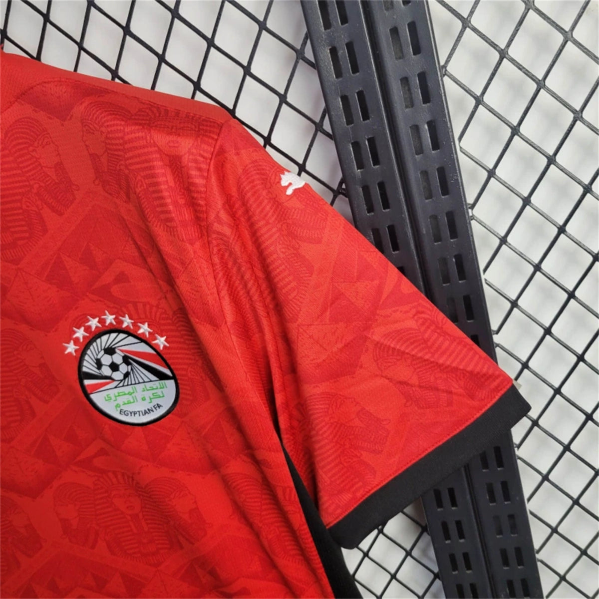 Egypt Mohamed Salah 10 Home Soccer Jersey 2024/25