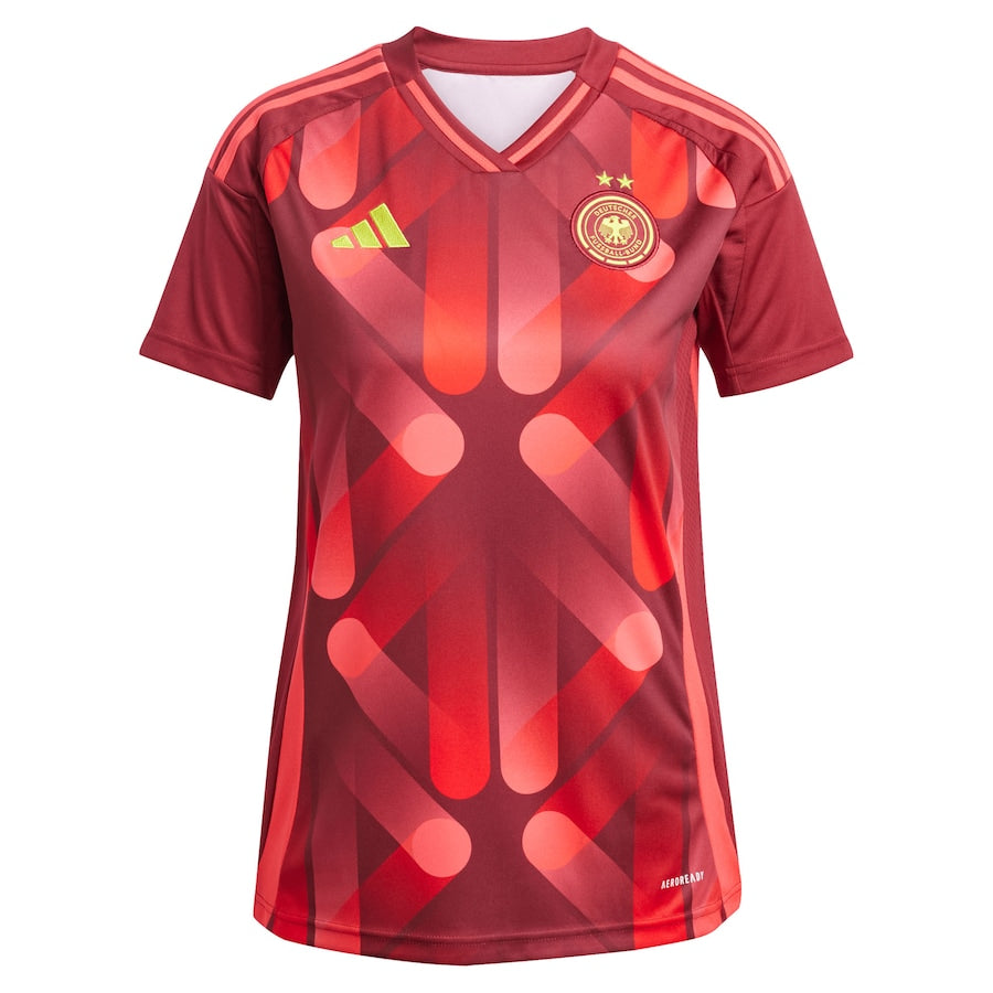 Germany Lena Oberdorf 6 Women's Away Soccer Jersey Euro 2025