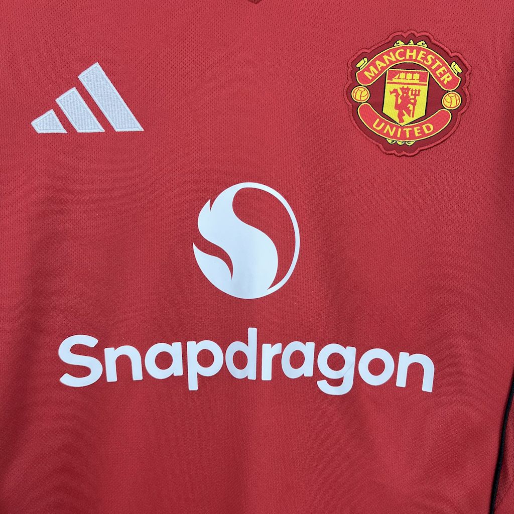 Manchester United Cristiano Ronaldo 7 Home Soccer Jersey 2025-2026