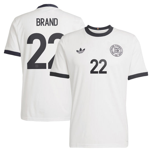 Germany Jule Brand 22 Home Soccer Jersey UEFA Euro 2025