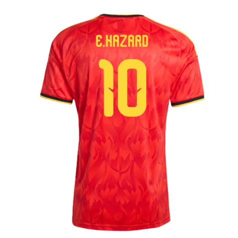 Belgium Eden Hazard 10 Home Soccer Jersey World Cup 2026