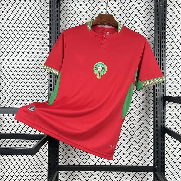 Morocco Chemsdine Talbi 7 Home Soccer Jersey World Cup 2026