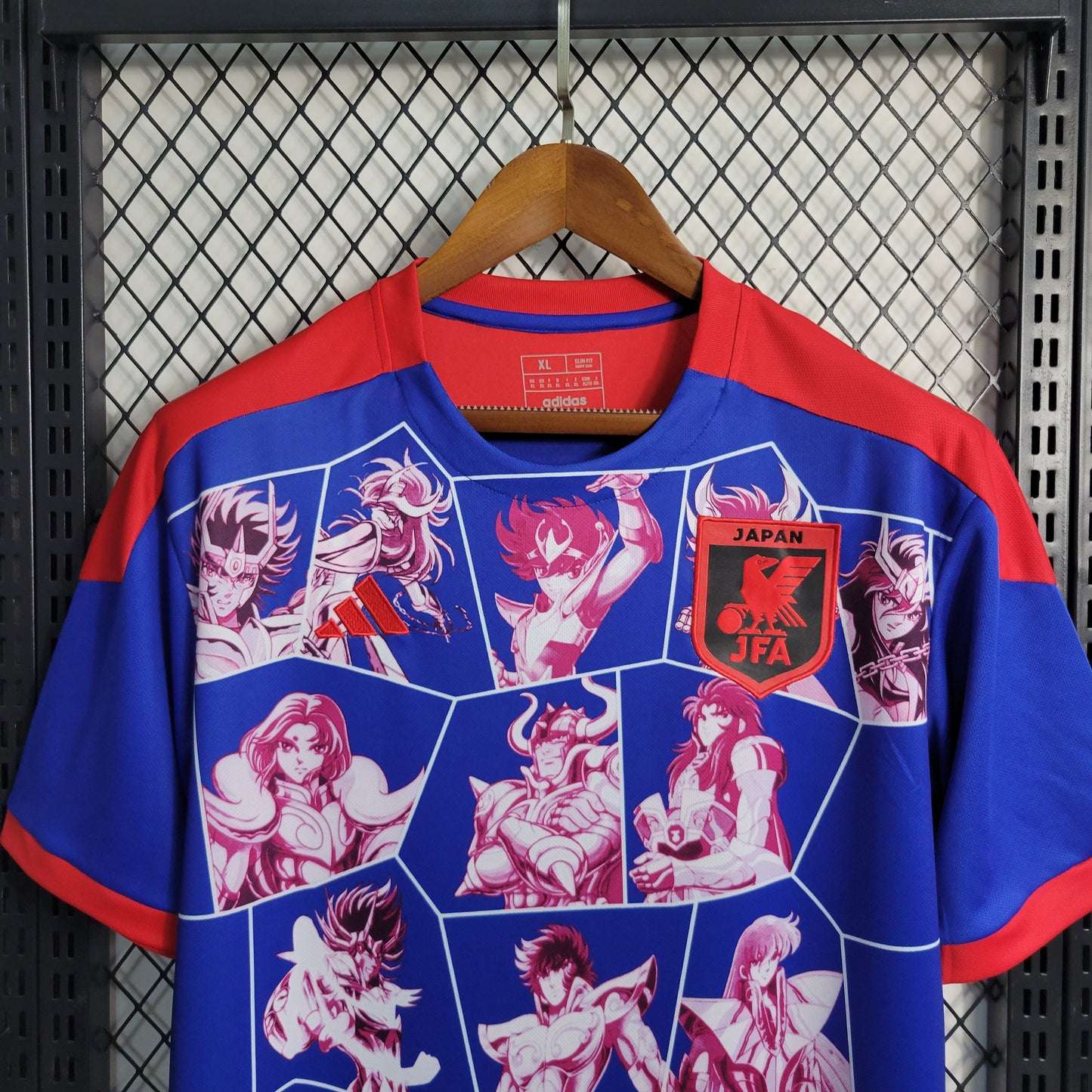 Japan Gold Saints Anime Limited Edition Soccer Jersey 2023/24 - Blue