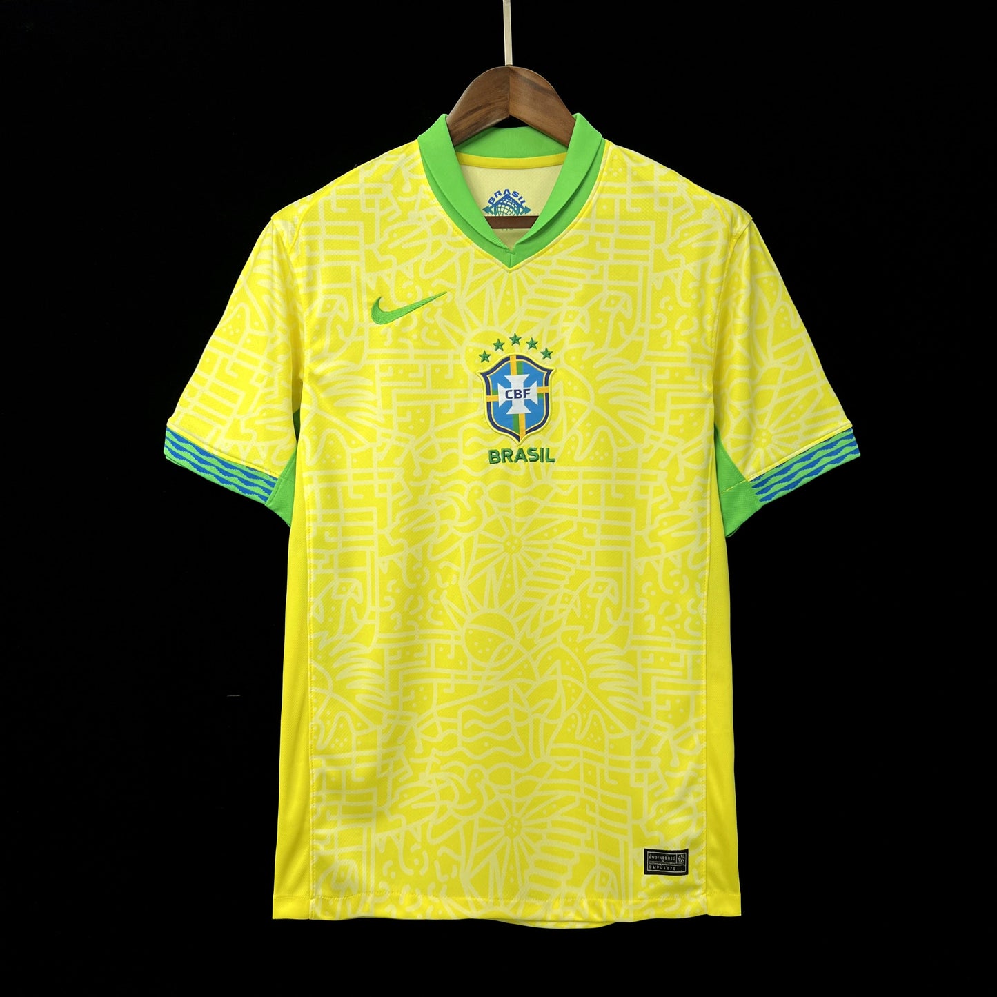 Brazil Thiago Silva 3 Home Soccer Jersey 2024/25