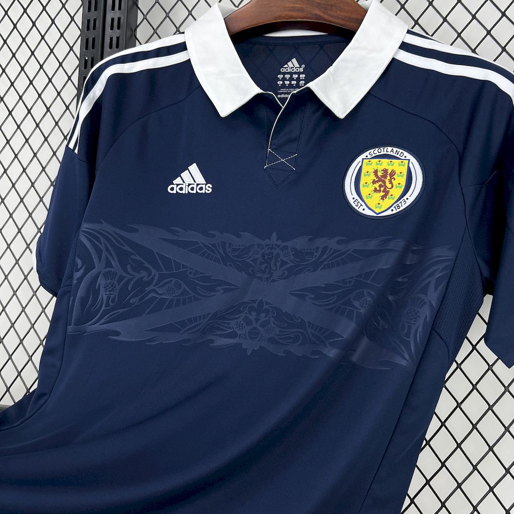 Scotland Retro Home Soccer Jersey 2012-2014