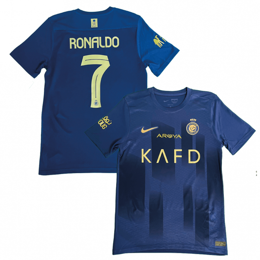 Al Nassr Cristiano Ronaldo 7 Away Soccer Jersey 2023/24