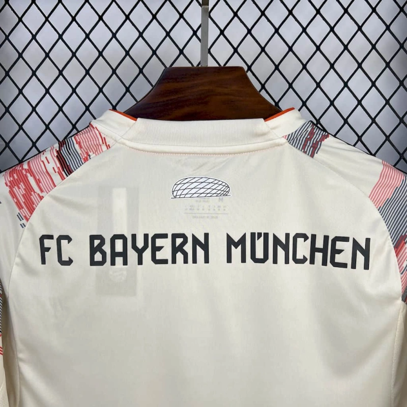 Bayern Munich Jamal Musiala 42 Away Soccer Jersey 2025-2026