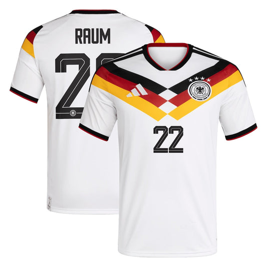 Germany David Raum 22 Home Soccer Jersey World Cup 2026