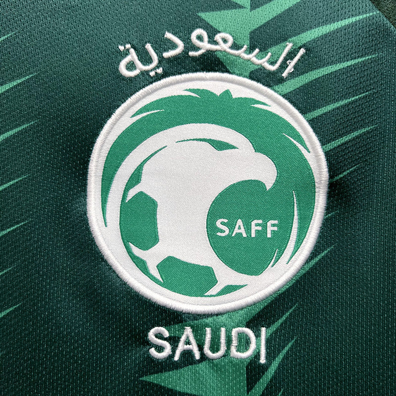 Saudi Arabia Home Soccer Jersey 2023/24 - Green