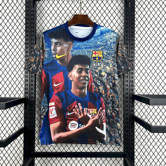 FC Barcelona "Lamine Yamal" Special Edition Soccer Jersey 2025-2026
