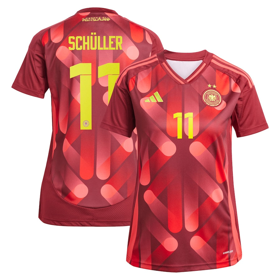 Germany Lea Schüller 11 Women's Away Soccer Jersey Euro 2025