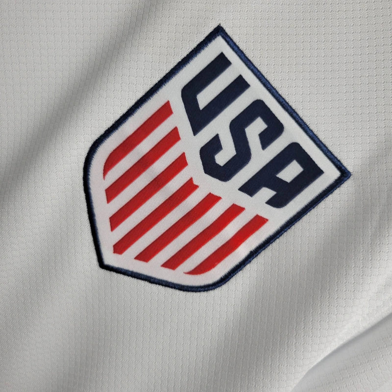 USA Megan Rapinoe 15 Home Soccer Jersey 2024/25