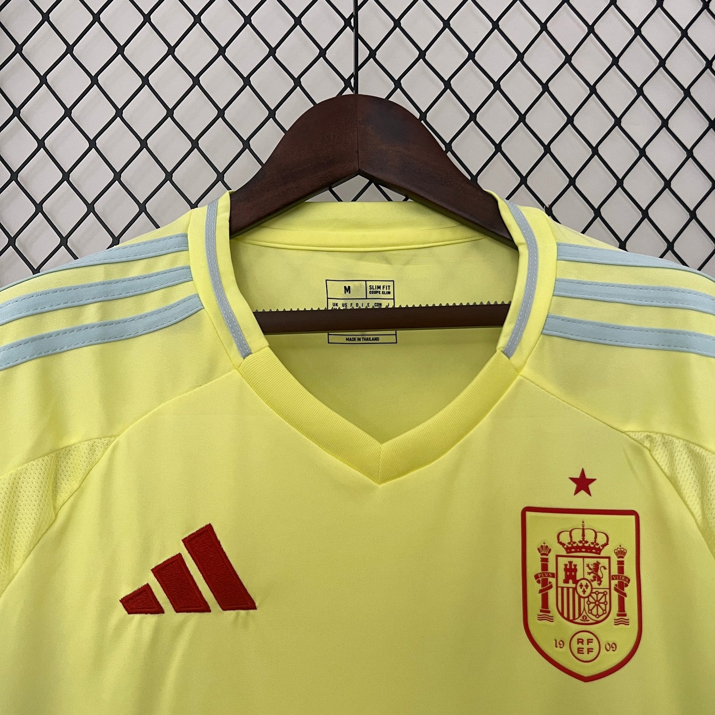 Spain Alvaro Morata 7 Away Soccer Jersey Euro 2024