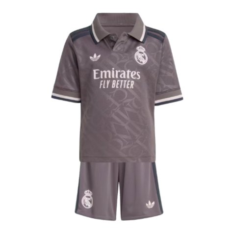 Real Madrid Jude Bellingham 5 Third Kids Soccer Jersey 2024/25
