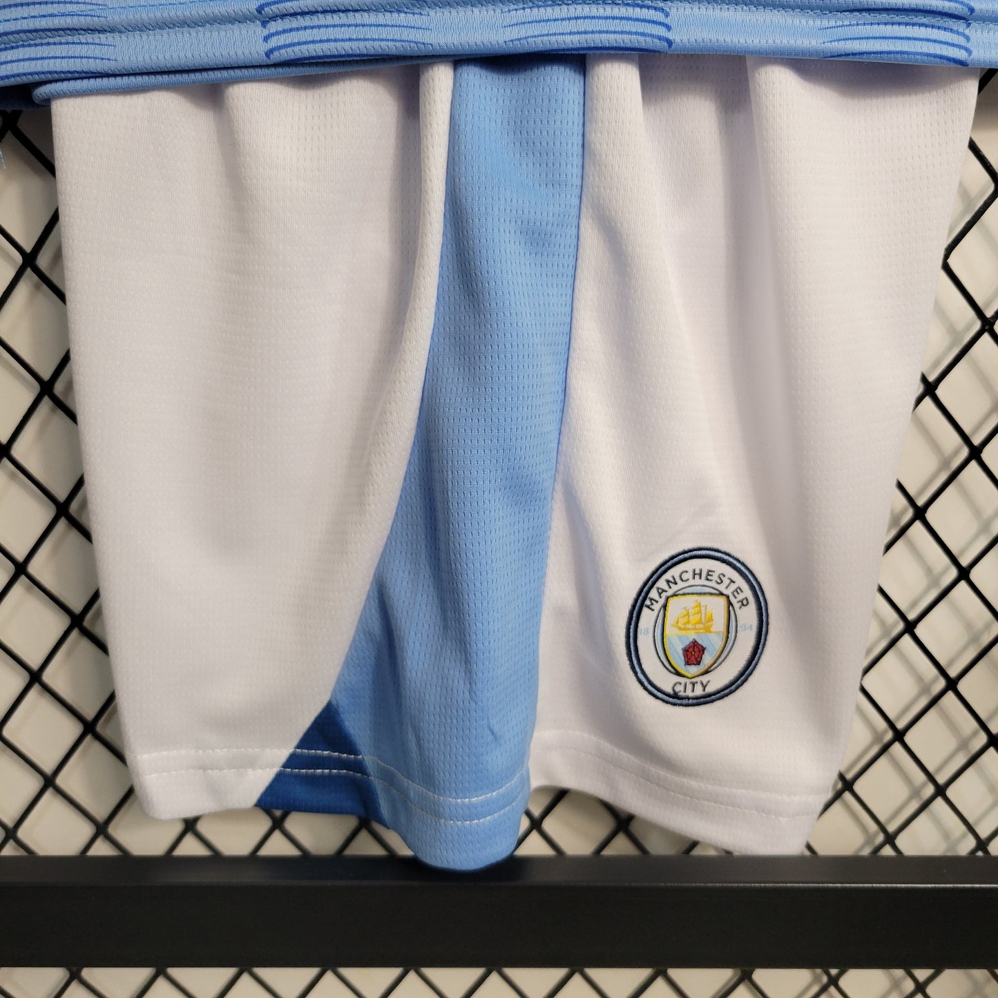Man City Erling Haaland 9 Kids Home Soccer Jersey 2023/24