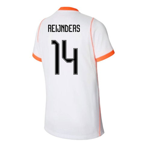 Netherlands Tijjani Reijnders 14 Away Soccer Jersey World Cup 2026