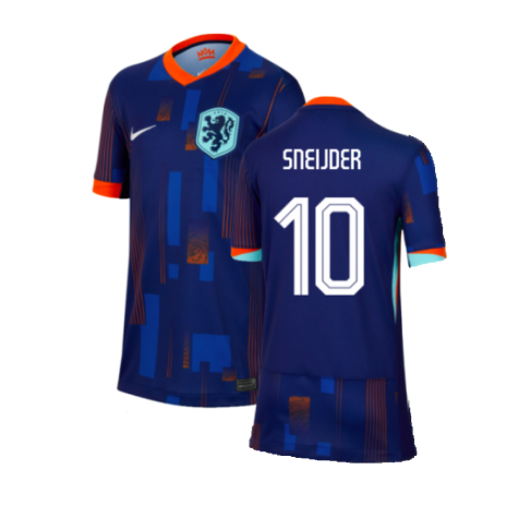 Netherlands Wesley Sneijder 10 Away Soccer Jersey Euro 2024
