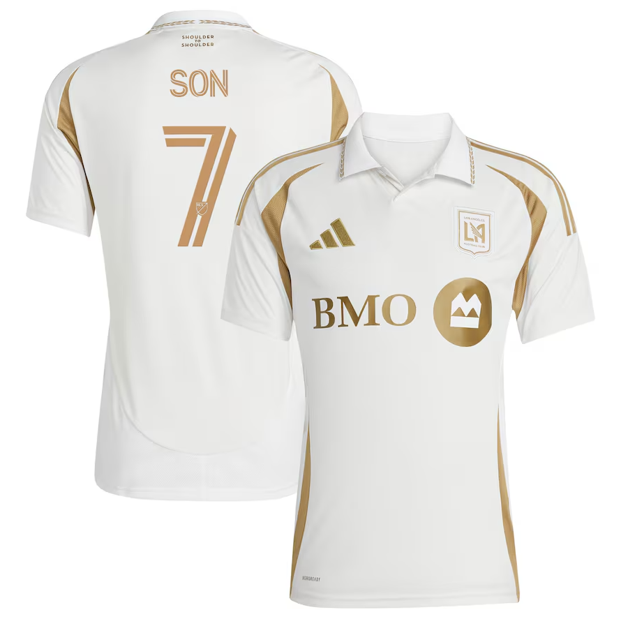 Los Angeles FC Son Heung-Min 7 Away Soccer Jersey 2025-2026
