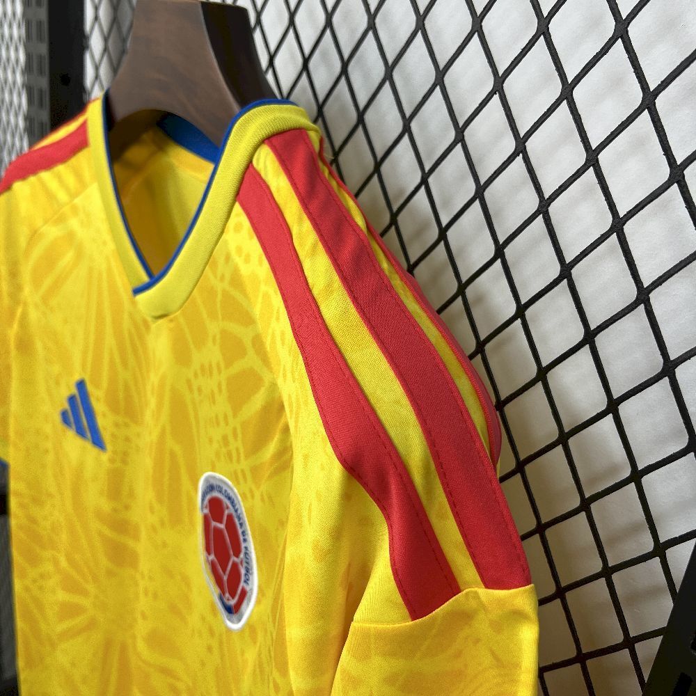 Colombia Carlos Valderrama 10 Home Soccer Jersey World Cup 2026