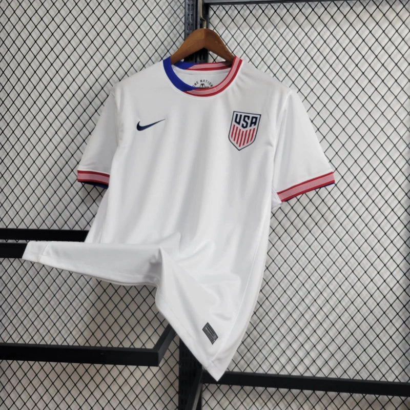 USA Weston McKennie 8 Home Soccer Jersey 2024/25