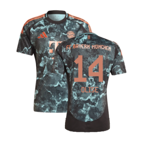 Bayern Munich Michael Olise 14 Away Soccer Jersey 2024/25