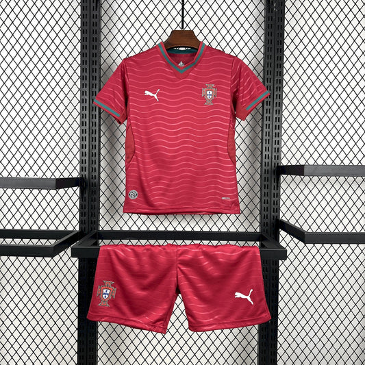 Portugal Kids Home Soccer Jersey World Cup 2026