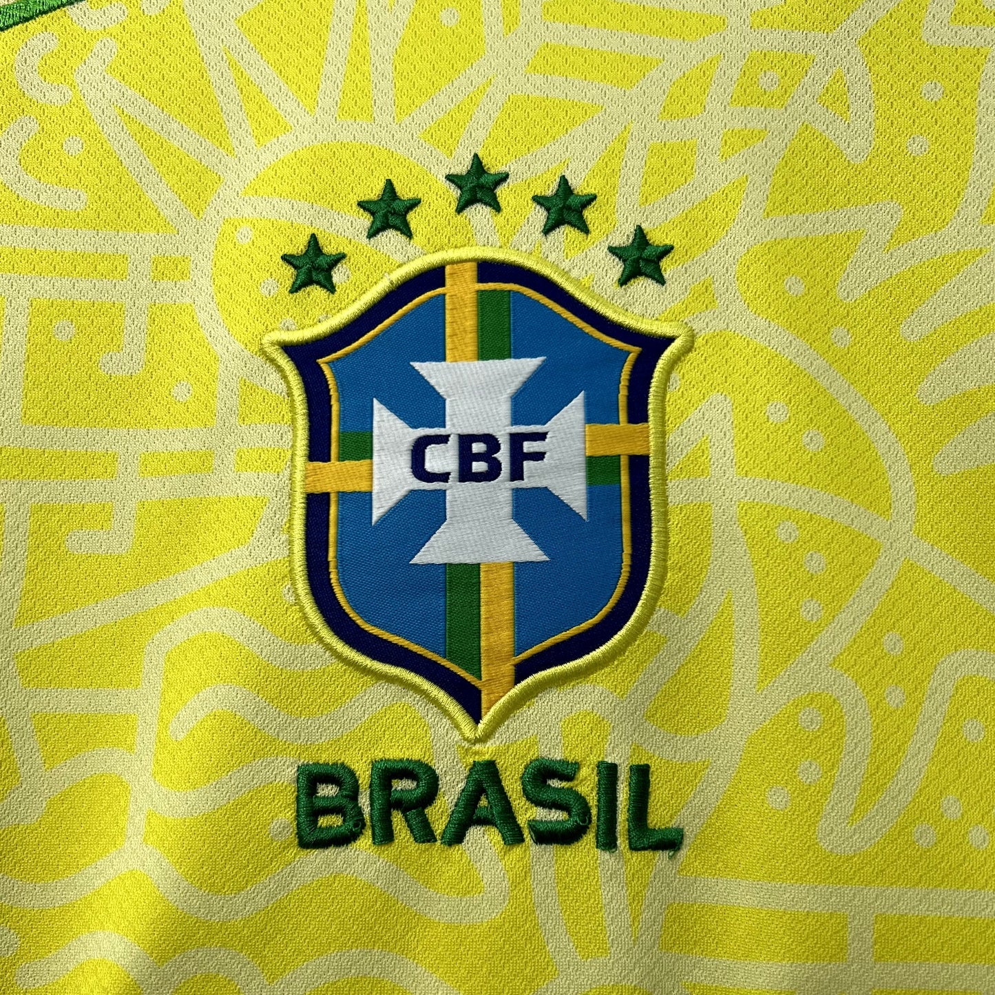Brazil Vini Jr 7 Home Soccer Jersey 2024/25