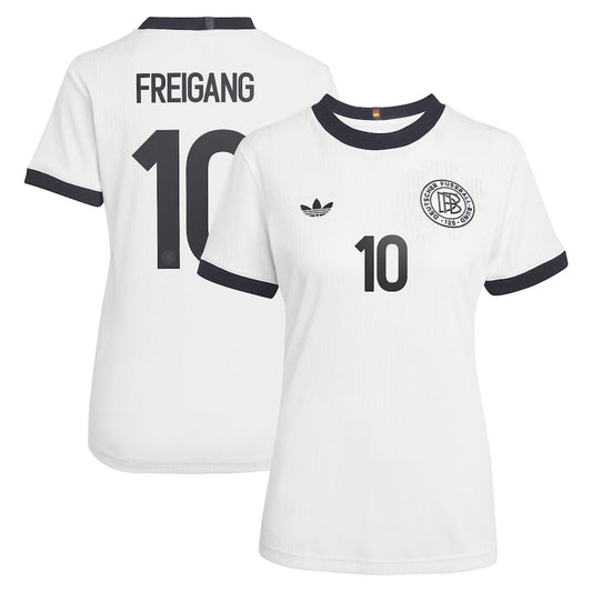 Germany Laura Freigang 10 Women's Home Soccer Jersey Euro 2025