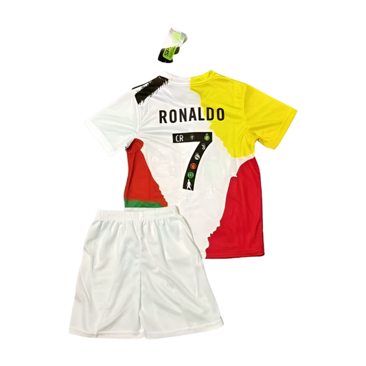 Cristiano Ronaldo Career Kids Kit Special Edition Soccer Jersey 2025-2026