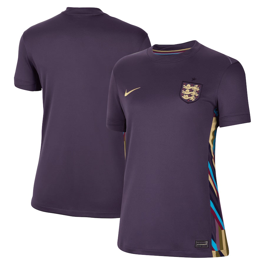 Women's England Away Soccer Jersey UEFA Euro 2024