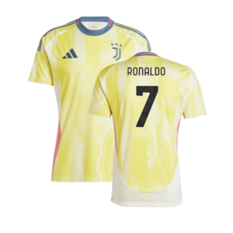 Juventus Cristiano Ronaldo 7 Away Soccer Jersey 2024/25