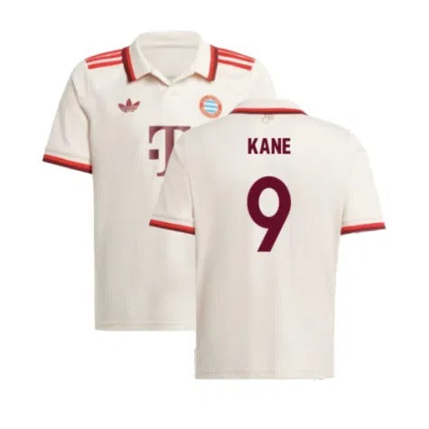 Kids & Junior Bayern Munich Harry Kane 9 Third Soccer Jersey Mini Kit 2024/25