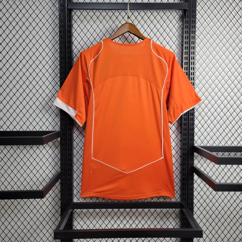 Netherlands Home Retro Soccer Jersey EURO 2004