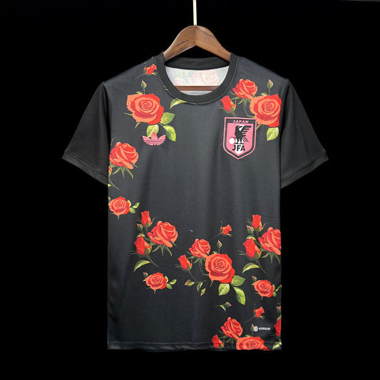 Japan Rose Limited Edition Soccer Jersey 2023/24 - Black