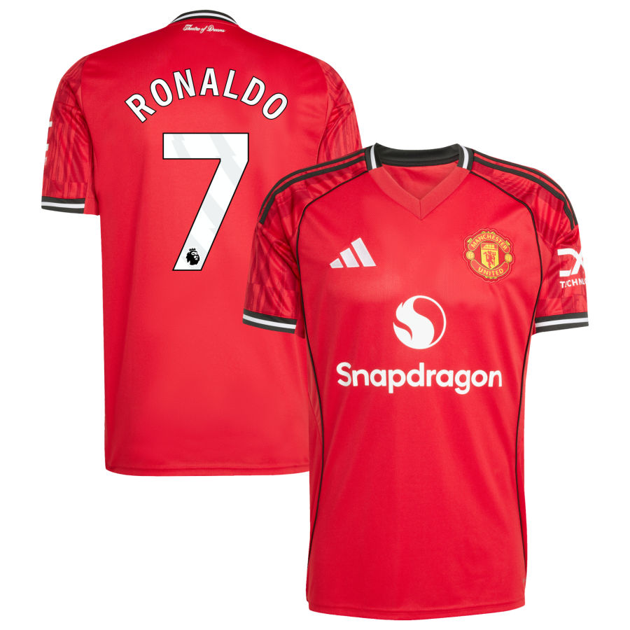 Manchester United Cristiano Ronaldo 7 Home Soccer Jersey 2025-2026