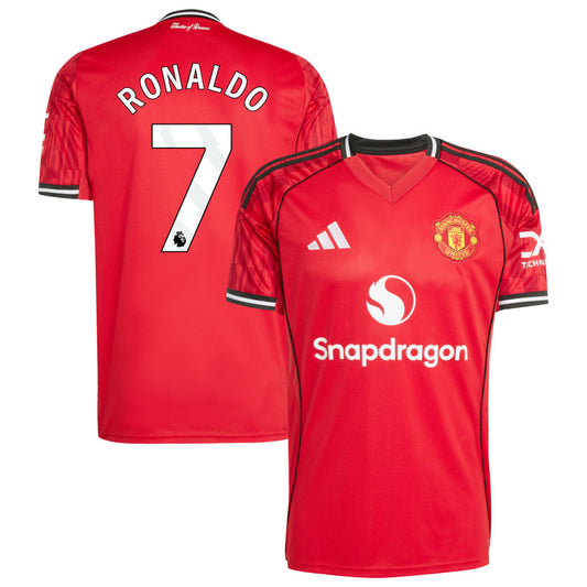 Manchester United Cristiano Ronaldo 7 Home Soccer Jersey 2025-2026
