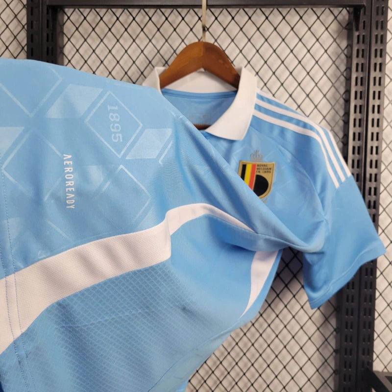 Belgium Yannick Carrasco 11 Away Soccer Jersey UEFA Euro 2024