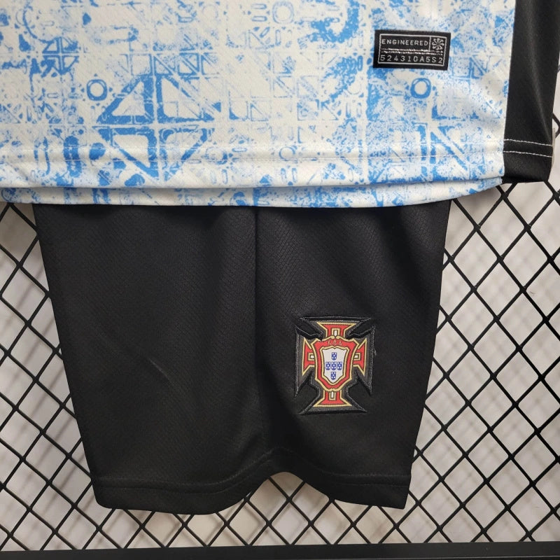 Portugal João Félix 11 Kids Away Soccer Jersey Euro 2024
