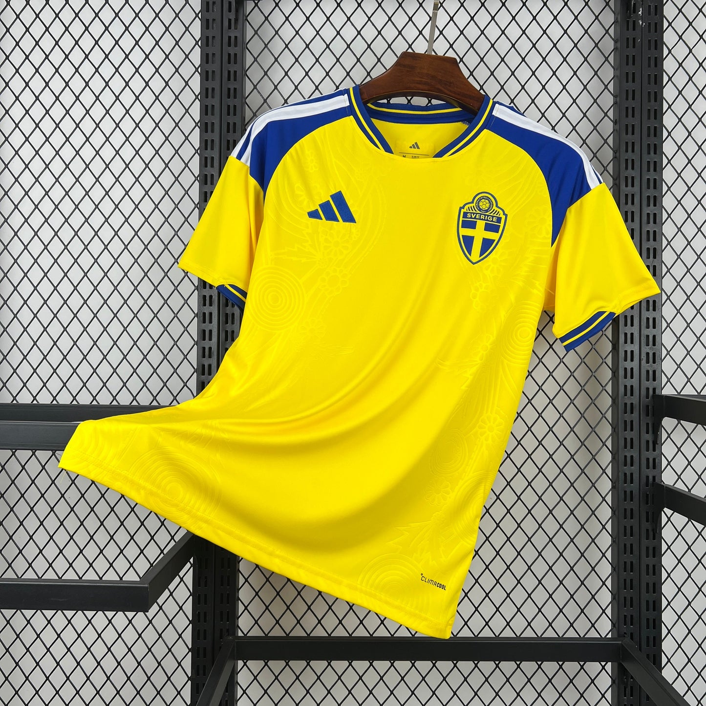 Sweden Henrik Larsson 11 Home Soccer Jersey World Cup 2026