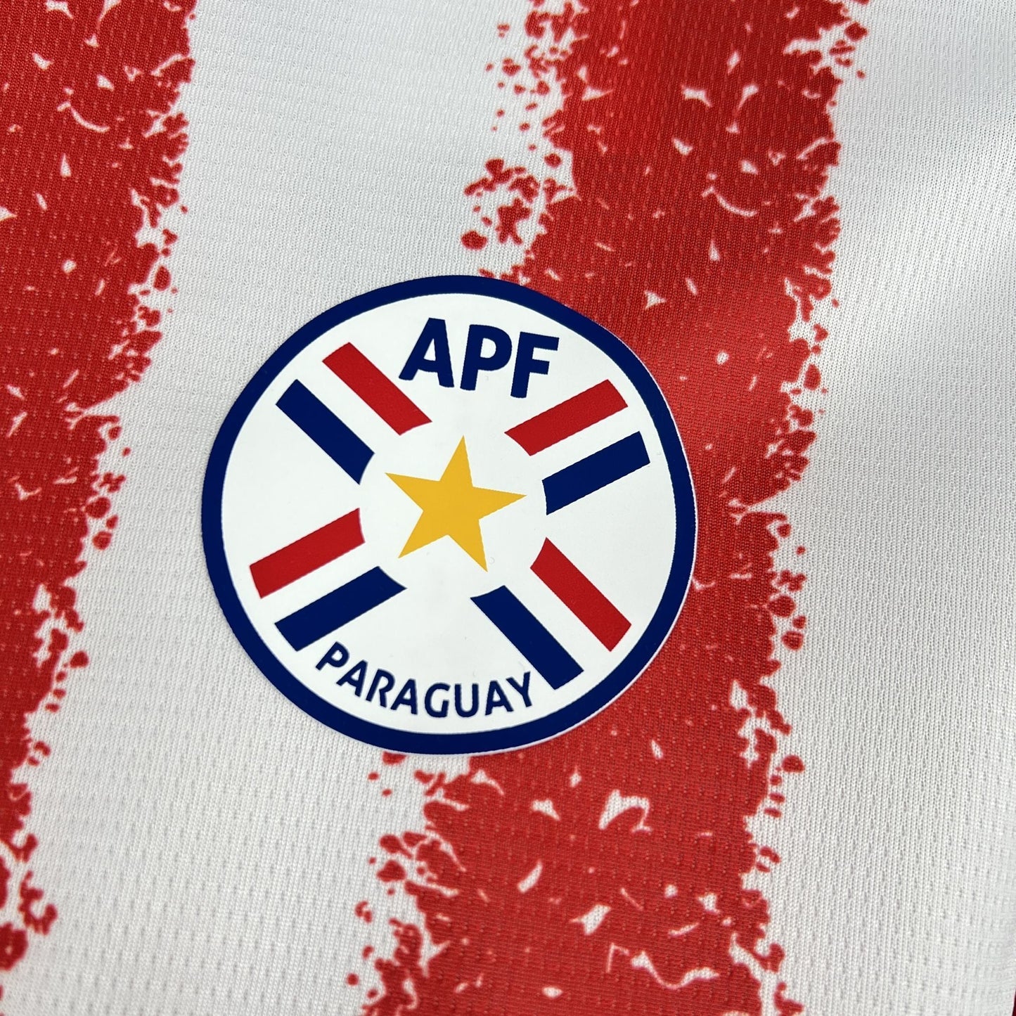 Paraguay Home Soccer Jersey World Cup 2026 - White Red