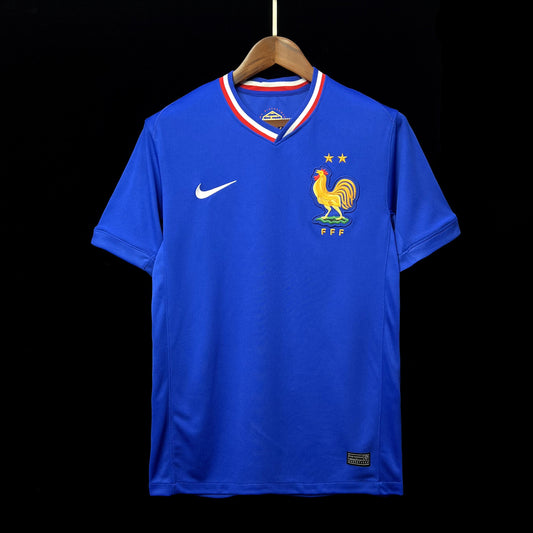 France Home Soccer Jersey UEFA Euro 2024 - Blue