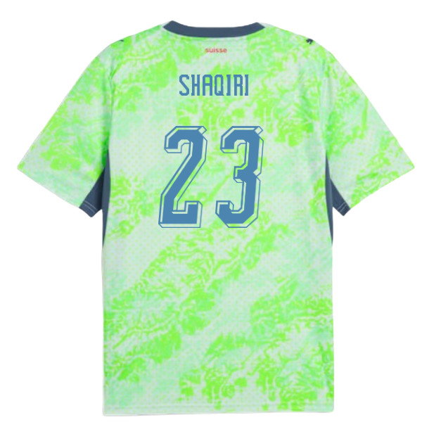 Switzerland Xherdan Shaqiri 23 Away Soccer Jersey World Cup 2026